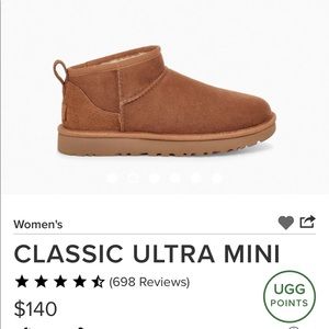 UGG CLASSIC ULTRA MINI